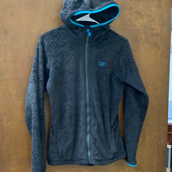 Helly Hansen Jackets & Blazers - Black Helly Hansen Hooded Soft Shell Jacket Trail Coat Workwear S/P Hiking